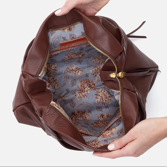 HOBO ALANNIS soft leather mahogany beautiful color 🎁😍 - Picture 3 of 4